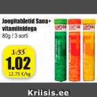 Joogitabletid Sana+vitamiinidega