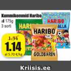 Kummikommid Haribo