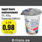 Jogurt Saare maitsestamata