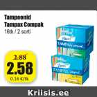 Tampoonid Tampax Compak