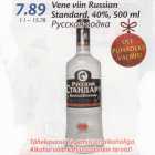 Allahindlus - Vene viin Russian Standard