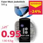 Allahindlus - Fazer Must Juubelileib
500 g