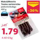 Maks&Moorits
Tooma verivorstike