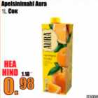 Apelsinimahl Aura 1 L