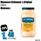 Majonees Hellmann´s Original 420 ml