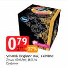 Allahindlus - Salvrätik Elegance Box, 3-kihiline 