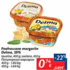 Allahindlus - Poolrasvane margariin Delma, 39%