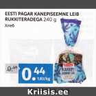 Allahindlus - EESTI PAGAR KENEPISEEMNE LEIB RUKKITERADEGA 240 G