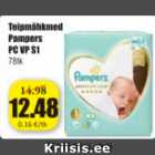 Teipmähkmed Pampers PC VP S1, 78 tk