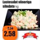 Lastesalat viineriga sibulata kg