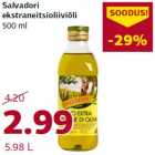 Allahindlus - Salvadori
ekstraneitsioliiviõli
500 ml