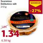 Allahindlus - Saaremaa
Delikatess sült
210 g