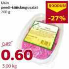 Allahindlus - Usin
peedi-küüslaugusalat
200 g