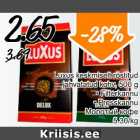 Allahindlus - Luxus keskmiselt röstitud jahvatatud kohv, 500 g