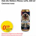 Allahindlus - Hele õlu Wolters Pilsner