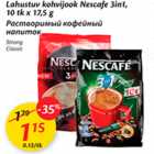 Allahindlus - lahustuv kohvijook Nescafe 3in1