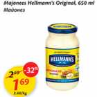 Allahindlus - Majonees Hellmann´s Original, 650 ml