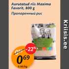 Allahindlus - Aurutatud riis Maxima Favorit, 800 g