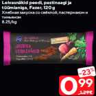 Leivasnäkid peedi, pastinaagi ja
tüümianiga, Fazer, 120 g
