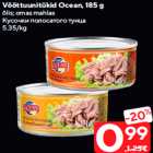 Vööttuunitükid Ocean, 185 g

