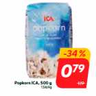 Popkorn ICA, 500 g