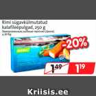 Allahindlus - Rimi sügavkülmutatud 
kalafileepulgad, 250 g