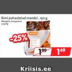 Allahindlus - Rimi puhastatud mandel , 150 g