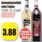 Allahindlus - Aromatiseeritud vein Totino