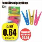 Pesulõksud plastikust