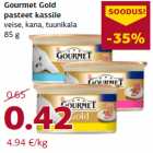 Allahindlus - Gourmet Gold
pasteet kassile