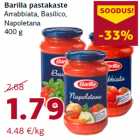 Allahindlus - Barilla pastakaste