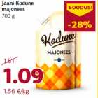 Allahindlus - Jaani Kodune
majonees
700 g