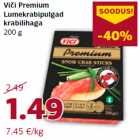 Allahindlus - Viči Premium
Lumekrabipulgad
krabilihaga
200 g