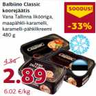 Allahindlus - Balbiino Classic
koorejäätis