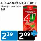 Allahindlus - 4U GRANAATÕUNA NEKTAR 1 L