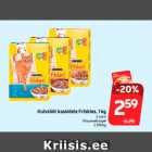 Kuivsööt kassidele Friskies, 1 kg