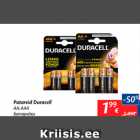 Allahindlus - Patareid Duracell