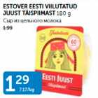 ESTOVER EESTI VIILUTATUD JUUST TÄISPIIMAST 180 G