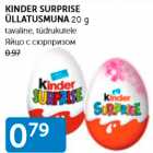 KINDER SUURPRISE ÜLLATUSMUNA 20 G