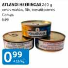 Allahindlus - ATLANDI HEERINGAS 240 G