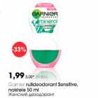 Allahindlus - Garniеr rulldeodorant Sensitive, naistele 50 ml