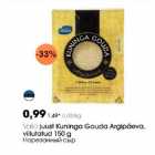 Allahindlus - Valio juust Kuninga Gouda Argipäeva, viilutatud I50 g