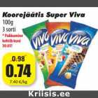 Allahindlus - Koorejäätis Super Viva
100g
3 sorti