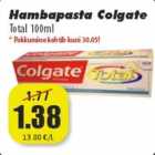 Allahindlus - Hambapasta Colgate