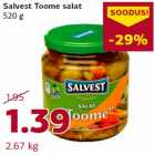 Allahindlus - Salvest Toome salat
520 g