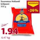 Allahindlus - Saaremaa Hollandi
leibjuust
300 g