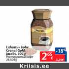 Allahindlus - Lahustuv kohv Cronat Gold Jacobs, 100 g