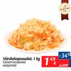 Allahindlus - Värskekapsasalat, 1 kg