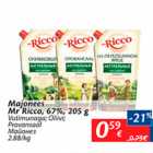 Allahindlus - Majonees Mr Ricco, 67%, 205 g