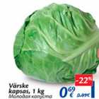 Allahindlus - Värske kapsas, 1 kg